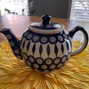 Vintage Boleslawiec Teapot
